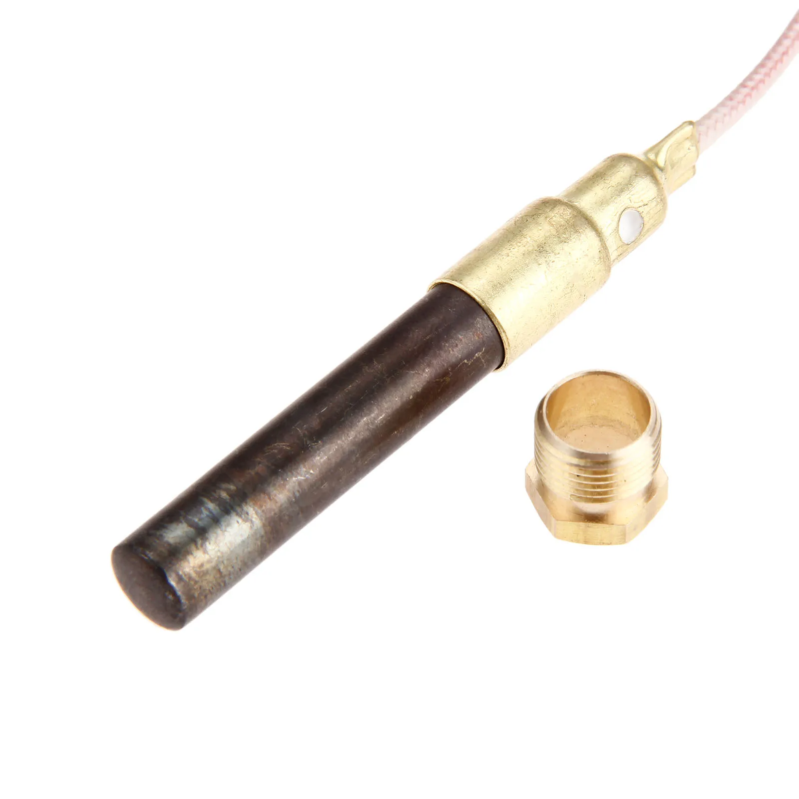 1PC 24 Inches Fireplace Millivolt Resistance Universal Thermopile Replacement Spiral & Two-Pole Plug-In Type Heater Accessories