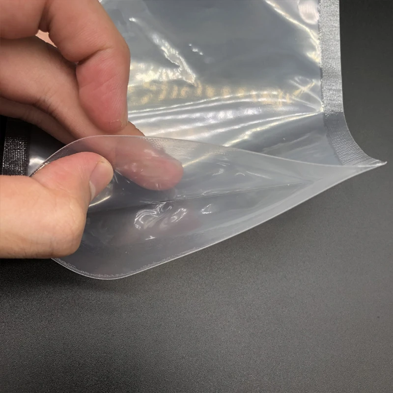 10Pcs/lot Multi-size Stand Up Plastic Drink Bag Transparent Packaging Pouch for Travel Camping Liquid Juice Milk Sealing Bags