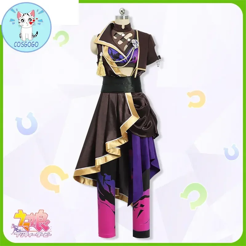 COSGOGO [Customized] Umamusume: Pretty Derby Narita Brian Uniforms Cosplay Costume Anime Women / Man Clothing Sizes S-3XL