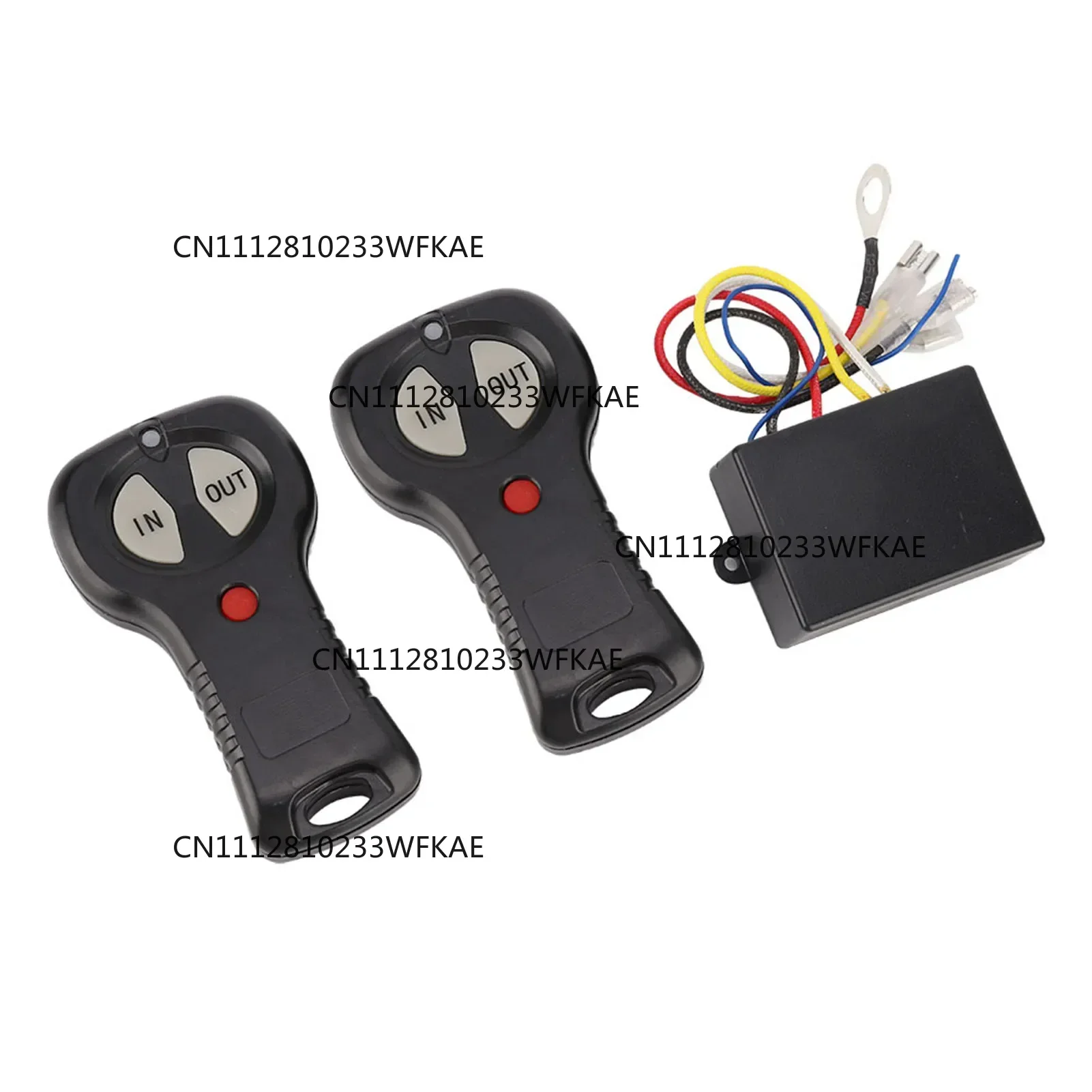 1 Pair 12V Universal Wireless Winch Remote Control Controller Kit for Car Truck