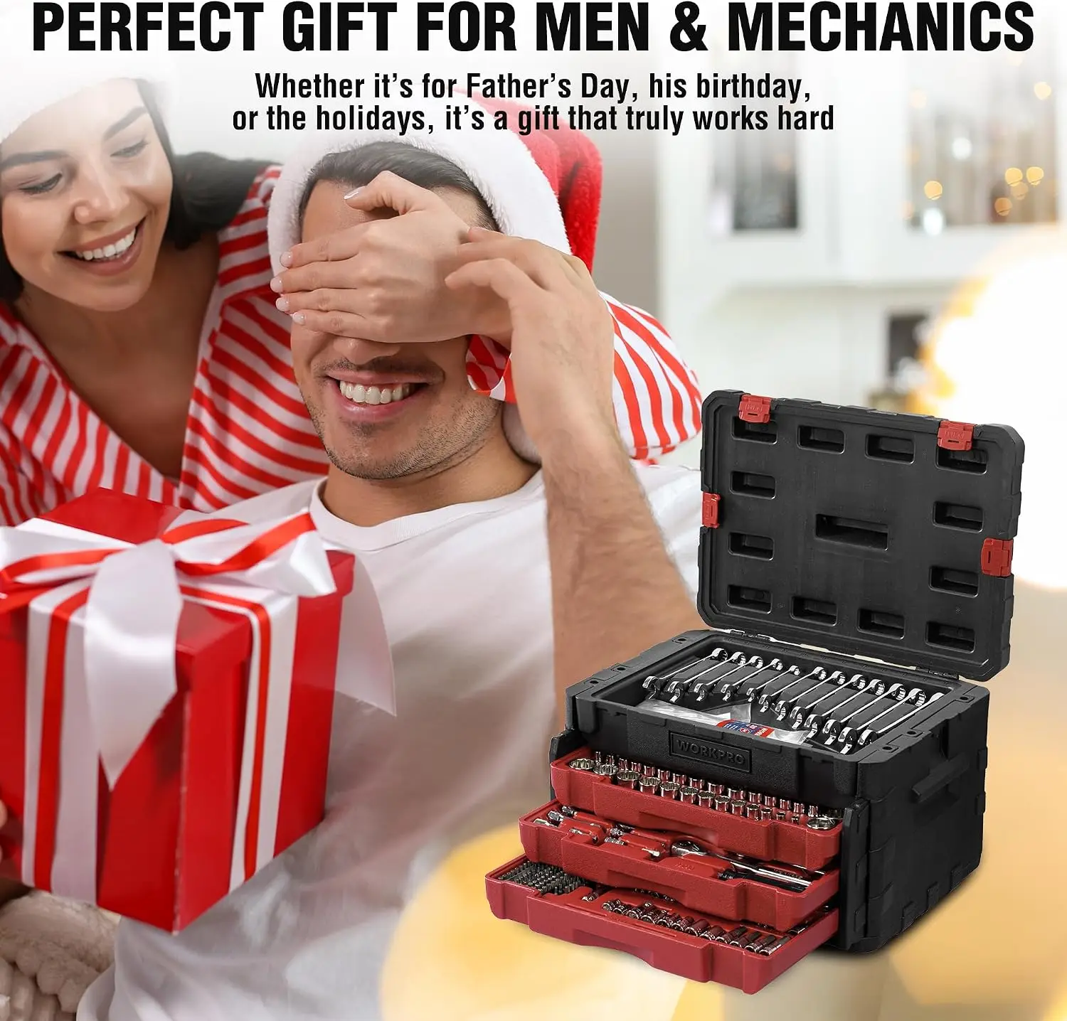 450 Piece Drive Socket Set 1 2 1 4 3 8 CR V Metric Imperial Quick Release Ratchet Wrench Spanners Bits Mechanics Tool Car Repair