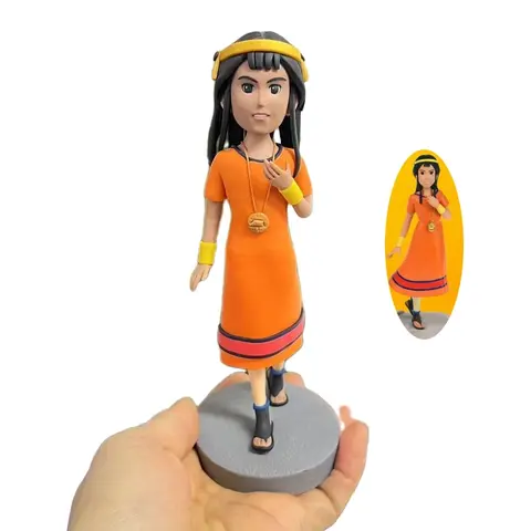 Custom Manual Creation of Zia's Doll from the Anime Mysterious City Gold