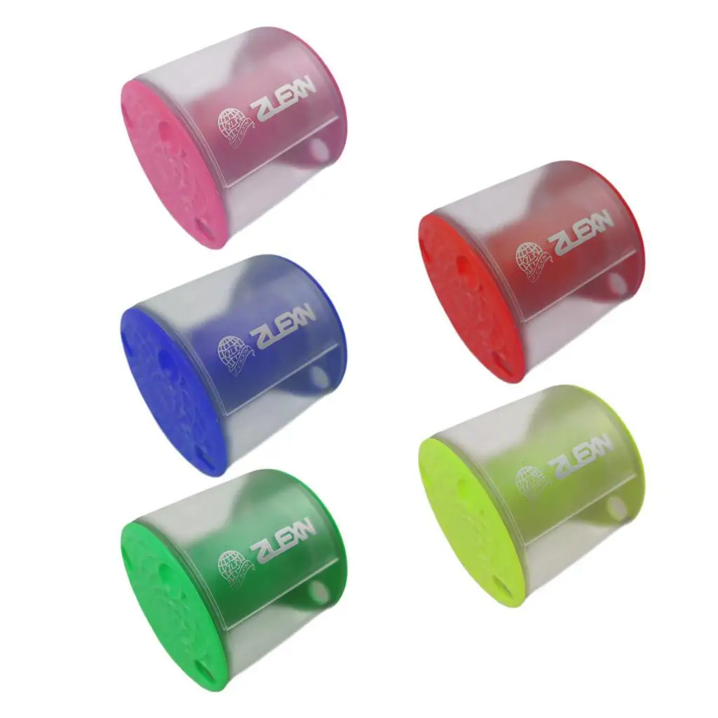 Rhythmic Gymnastics Ribbon Storage Easy to Carry Portable Container Spool Dispenser Holder Frosted Clear View Dance Ribbon Case