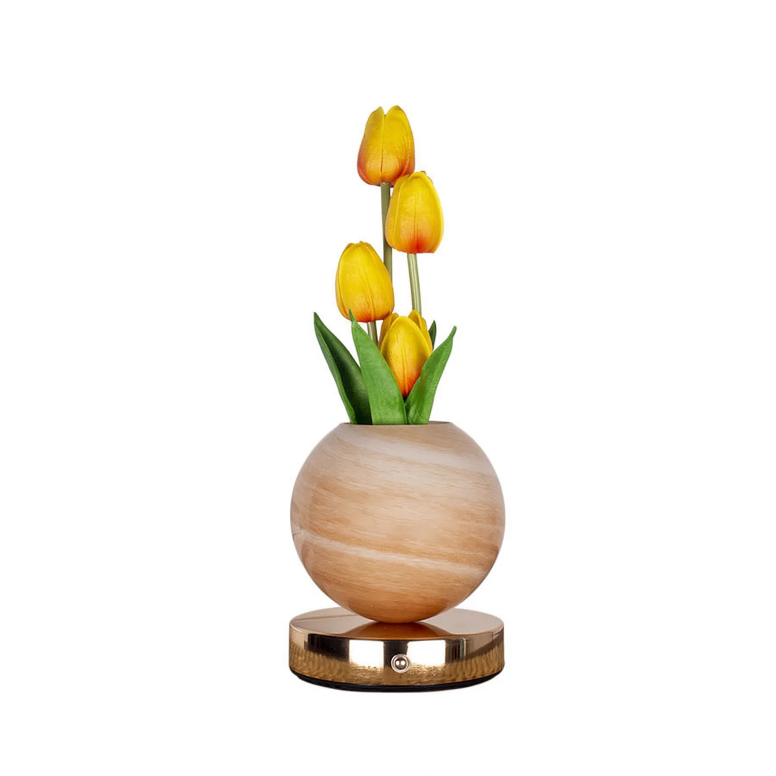 Bookshelf Lamp Featuring Exquisite Floral Combining Warm Illumination And Elegant Aesthetic Appeal