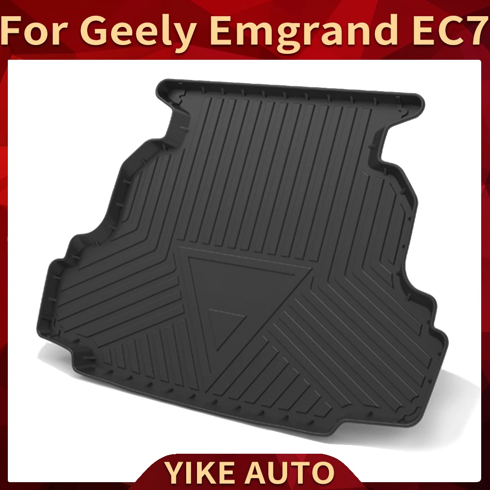 

For Geely Emgrand EC7 Sedan 2009-2018 Auto Car Cargo Liner All-Weather TPE Non-slip Trunk Mat Waterproof Tray Trunk Carpet