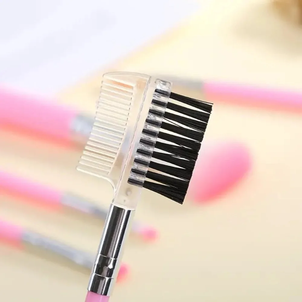 5Pcs  Portable Mini Cosmetic Brushes Kit Professional Eyeshadow Blush Loose Powder Brushes Makeup Brushes Sets Косметика