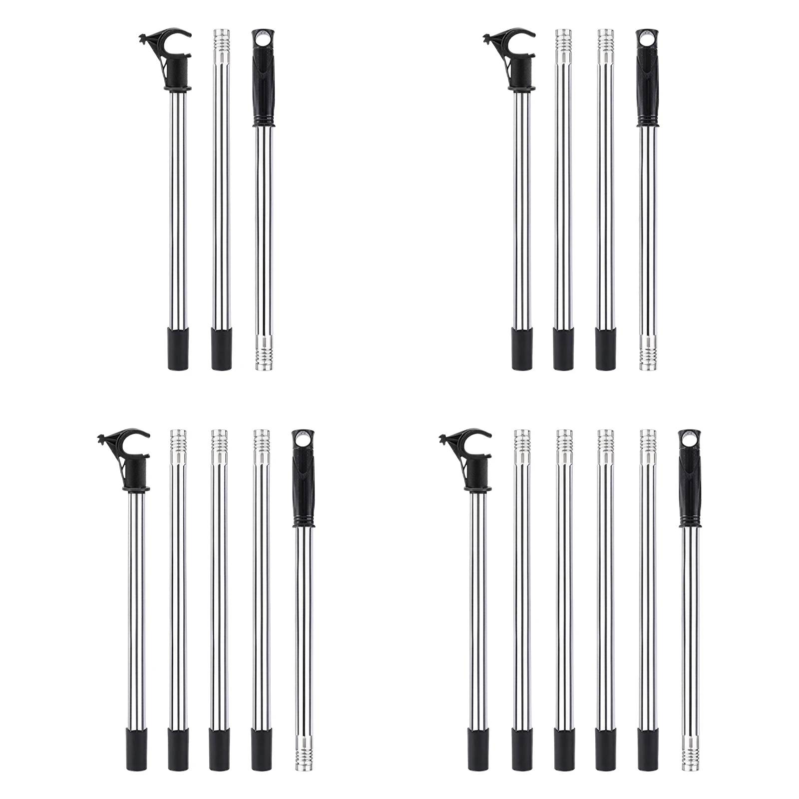 3/4in Window Pole Opener Threaded Telescoping Skylight Pole Lightweight Windows Opener Rod for Loft Hatches & Blinds