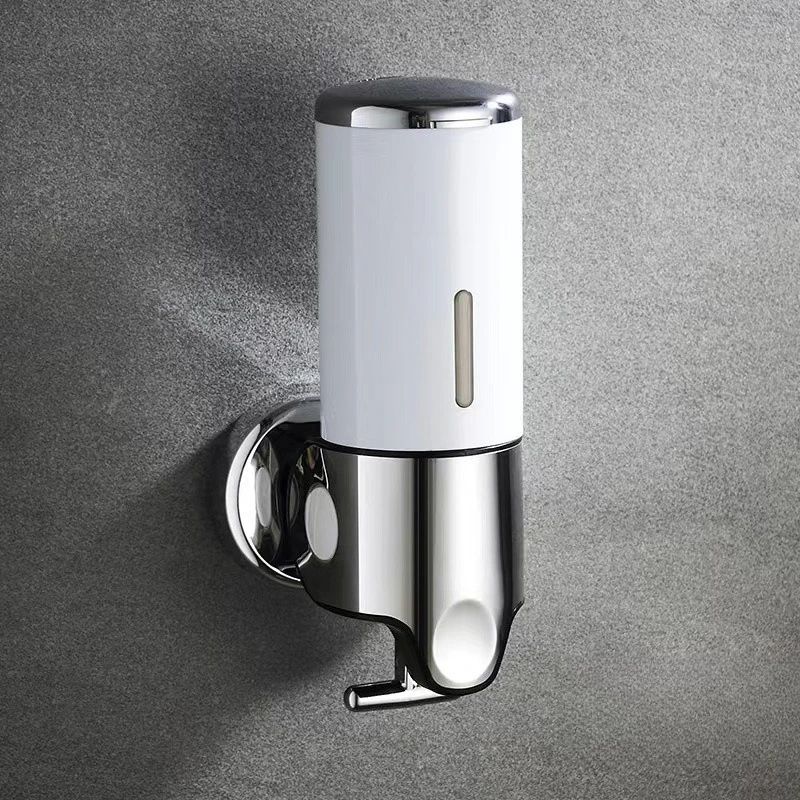 

New Manual Press Soap Dispenser Wall Mounted Soap Dispenser for Hotel Bathroom