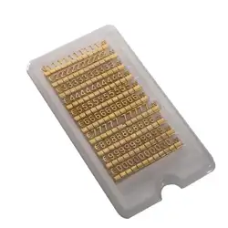 10pcs L 5cm Commodity Combination Aluminum Metal Price Tags Card Jewelry Watches Garment Dollar Price Tags
