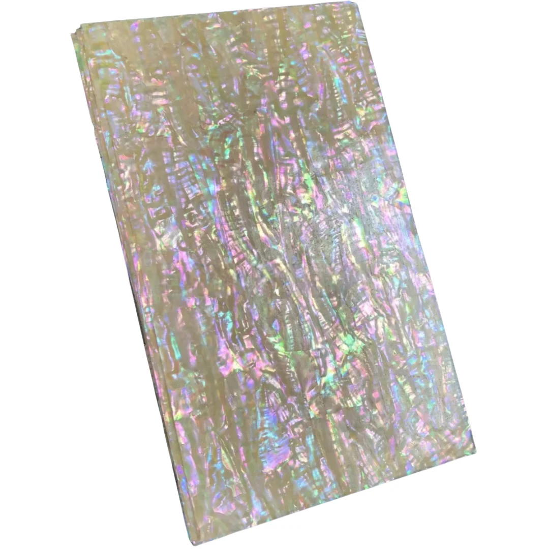 

14x24cmNatural Shell Paper Korean Abalone Medium Flake Mother-of-Pearl Inlay Paper Lacquer Painting Carving Inlay Handicraft