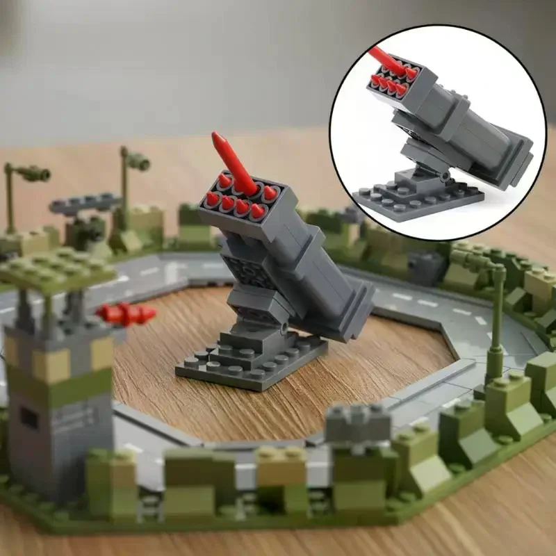 Tracking Missile Launch Launcher Brinquedos Figures Commando Building Blocks Classic Model Sets Bricks Kids Kits