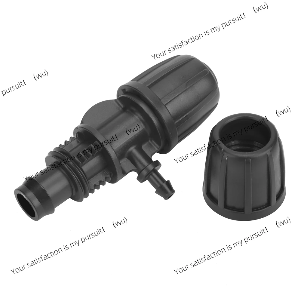 10 x 16mm to 4/7 garden lock barbed tee connectors for PE hose irrigation