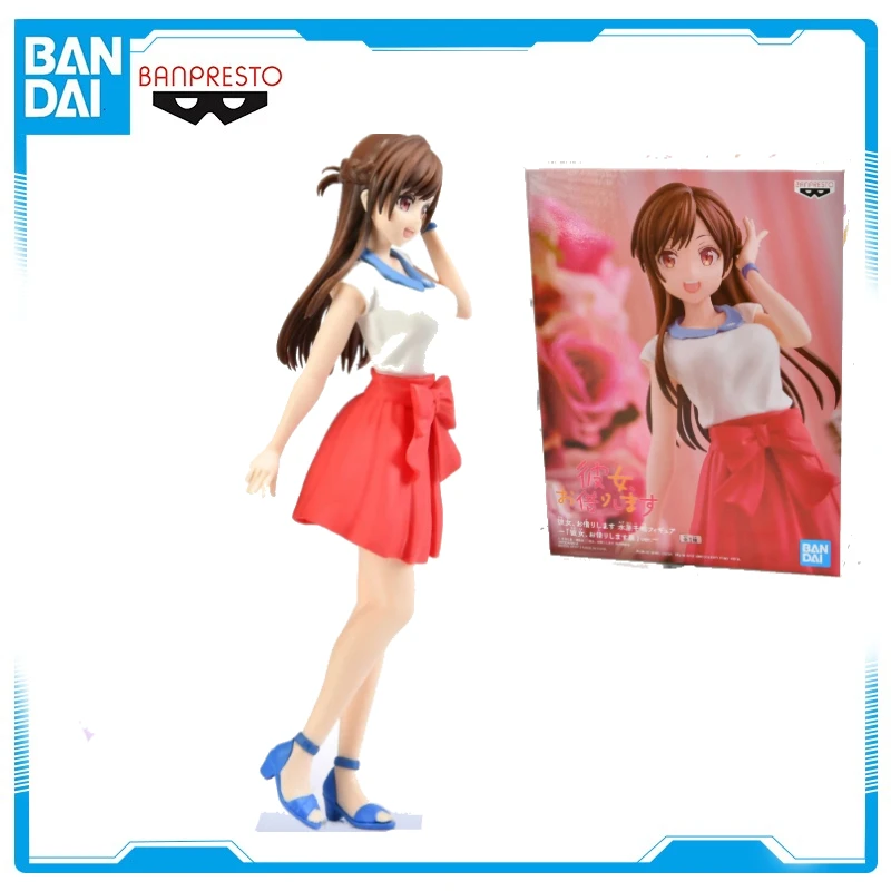 

Original BANPRESTO Rental Girlfriend Mizuhara Chizuru Action Figures Toys Model Genuine Hobby Anime Collection Toy WY
