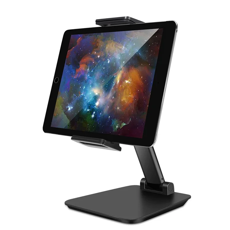 Adjustable Universal Foldable Tablet Stand Multi-Angle Desktop Phone Cradle For Home Office
