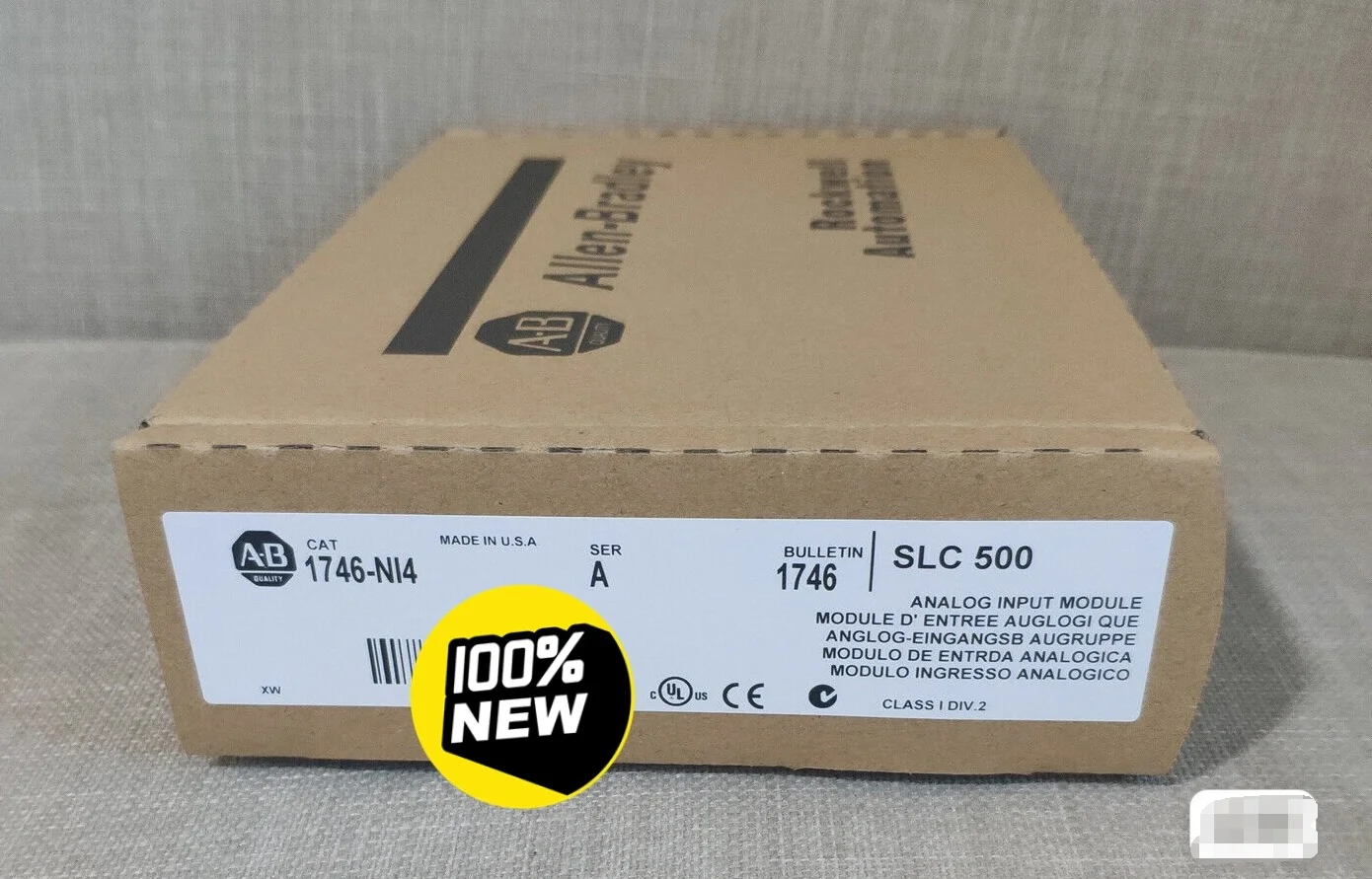 

1PC NEW AB 1746-NI4 1746NI4 A IN BOX BRAND