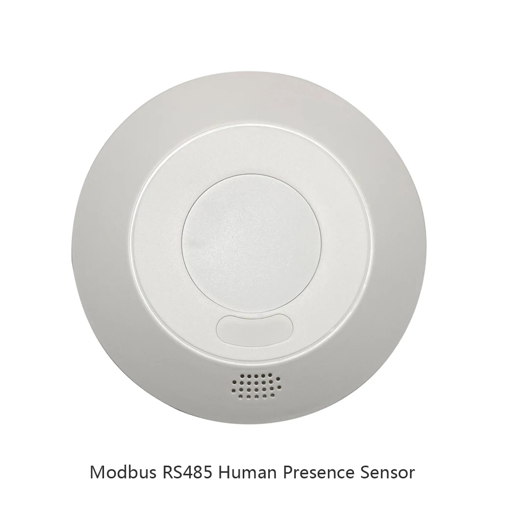 1 pçs superfície telhado teto modbus rs485 sensor de presença humana 5.8/24g radar de microondas sensor de existência de vida hotel controle inteligente