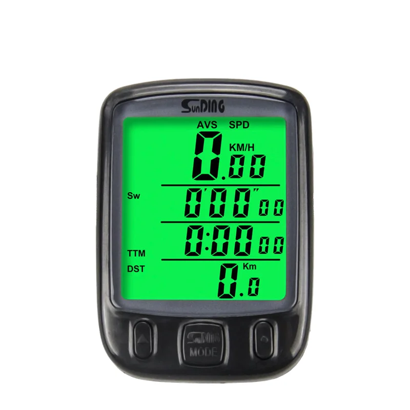 

STLF DELANHUWI Smart Digital Bicycle Computer Water-Proof Auto-Clear Speedometer Odometer Wired-Control Road Bike Wireless Featu
