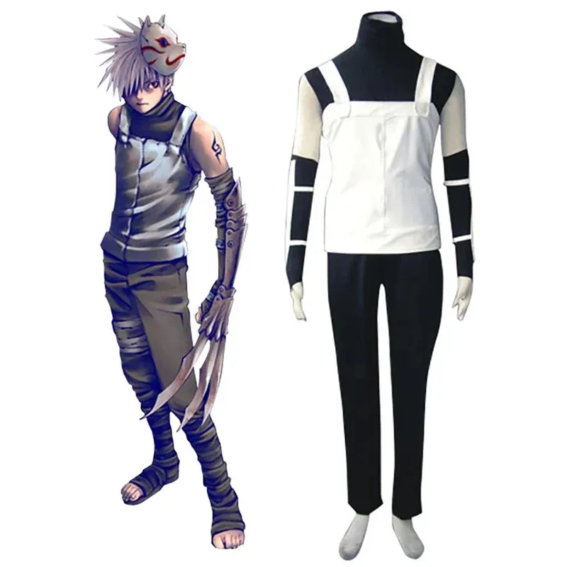 

Hatake Kakashi Anbu Uniform Cosplay Costume tt9]