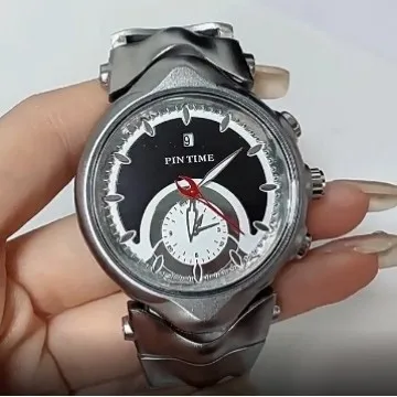 Medieval Y2k Millennial Special-shaped Original Wind Judge Non-mechanical Retro Men's Watch Fashion