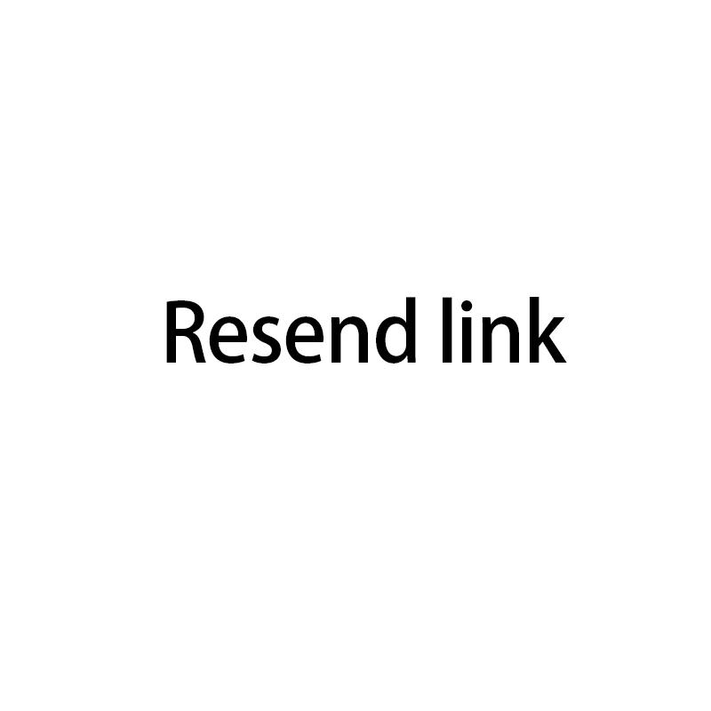 

Resend link