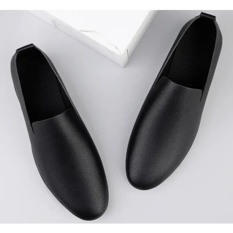 Daily business shoes, fashion classics, lazy pedal Doudou shoes, high-quality casual business loafers