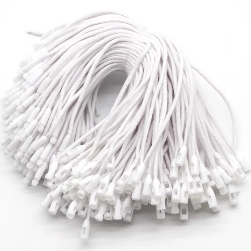 100pcs 20cm Length Clothing Tag  Loop Pins Security Loop Tag Fasteners Price Tag Fastener