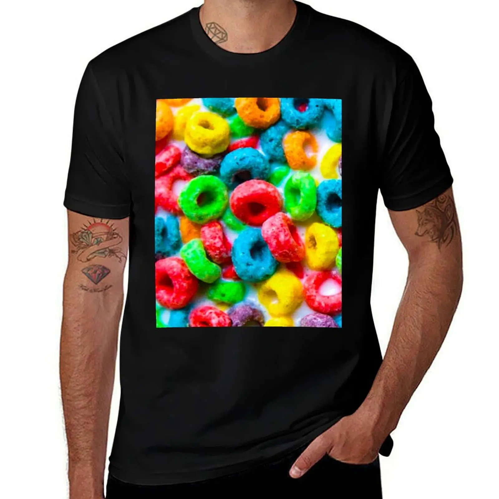 Loops of Fruity T-Shirt Thanksgiving Casual Tee T-Shirt