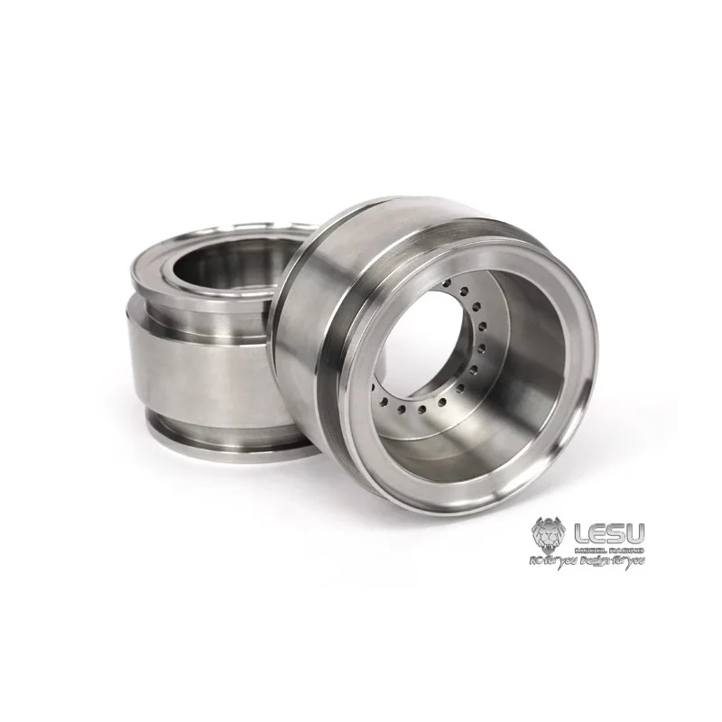 LESU 1/16 L574 Lader Baufahrzeug RD-2003 Edelstahl Metallradnabe LKW DIY Zubehör Spielzeug – Detail 5