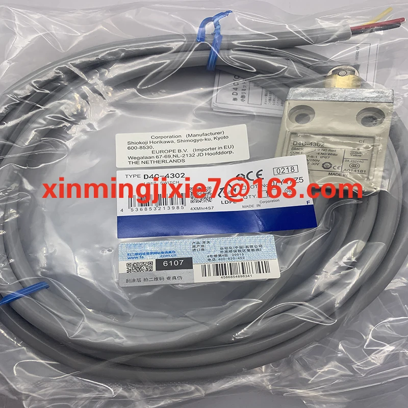 New original D4C-4302-1M D4C-4203-1M D4C-4303-1M D4C-4324-1M D4C-4302-2M D4C-4203-2M D4C-4303-2M D4C-4324-2M  limit switch