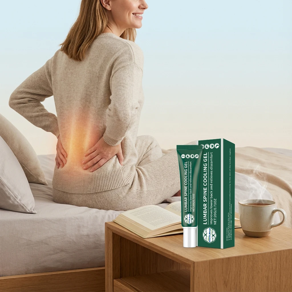 South Moon Lumbar Spine Cooling Gel Gentle Eases Back Shoulder And Cervical Pain Improve For Stiff Muscles Strain And Joints