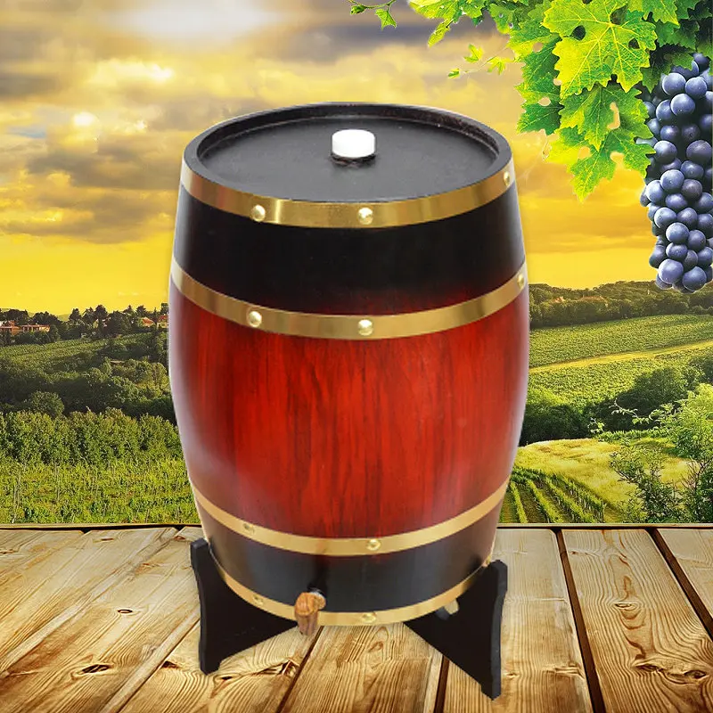 Oak barrels Empty barrels Horizontal vertical household barrels Baijiu beer, red wine, wine Self-brewing