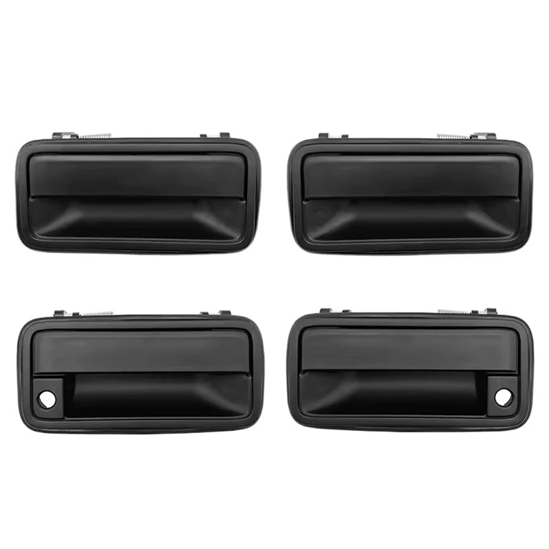 

Набор наружных дверных ручек из 4 предметов для Chevy C1500 K1500 Tahoe Yukon Suburban 1995-2002 гг. 15742229 15742230 15742233 15742234
