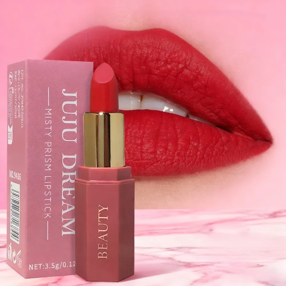 長持ちするマットベルベット口紅 防水グリッターリップカラー 多用途 汚れ防止 すべての肌タイプに クリスマスギフト