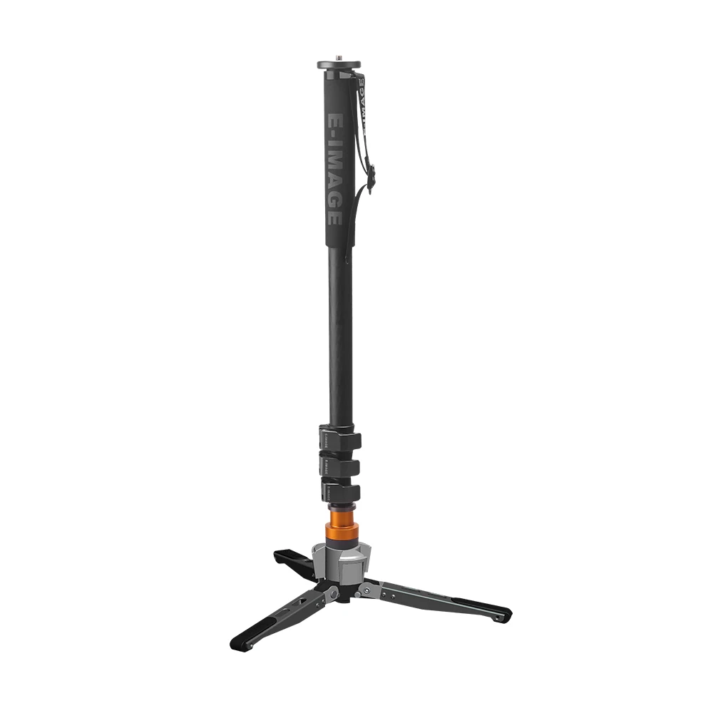 E-IMAGE MFC700 New Design Carbon Fiber Hands Free Monopod For DSLR Video Camera