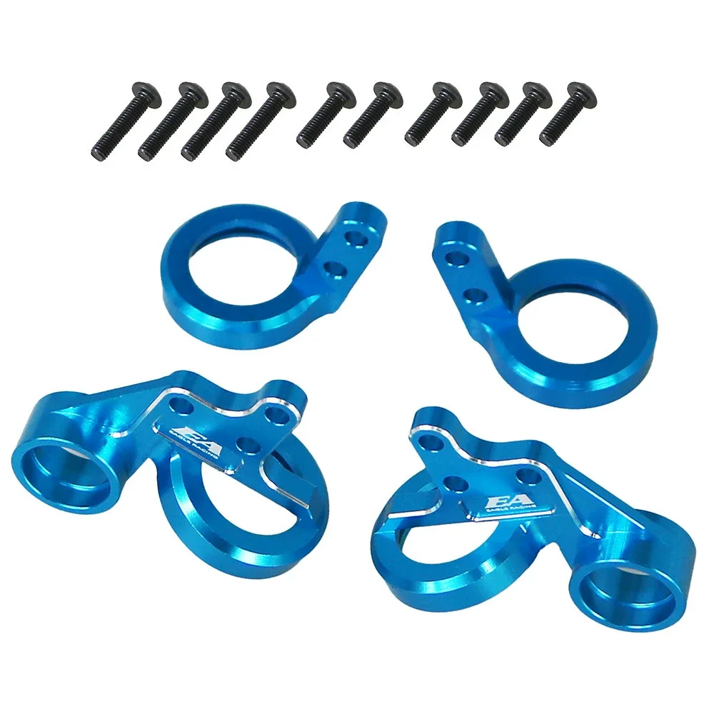 CNC Aluminum Spring Retainer Set Front‑Rear Universal For Tamiya 1/10 CR‑01 Rock Crawler Chassis RC Car Upgrade Parts