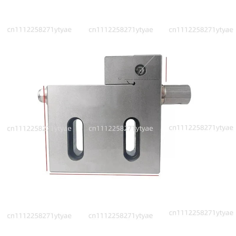 Special clamping fixture for wire cutting - Manual stainless steel vise, clamping range 0 - 50 / 75 / 100 mm