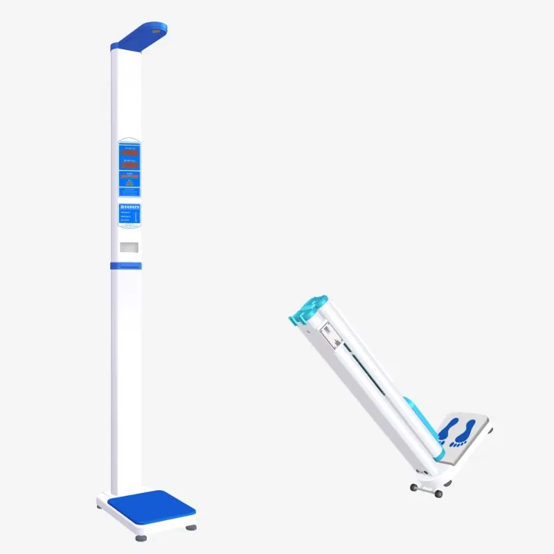 Digital Weight Scale with Ruler Electronic  Height Weight Body Scale  with Bmi