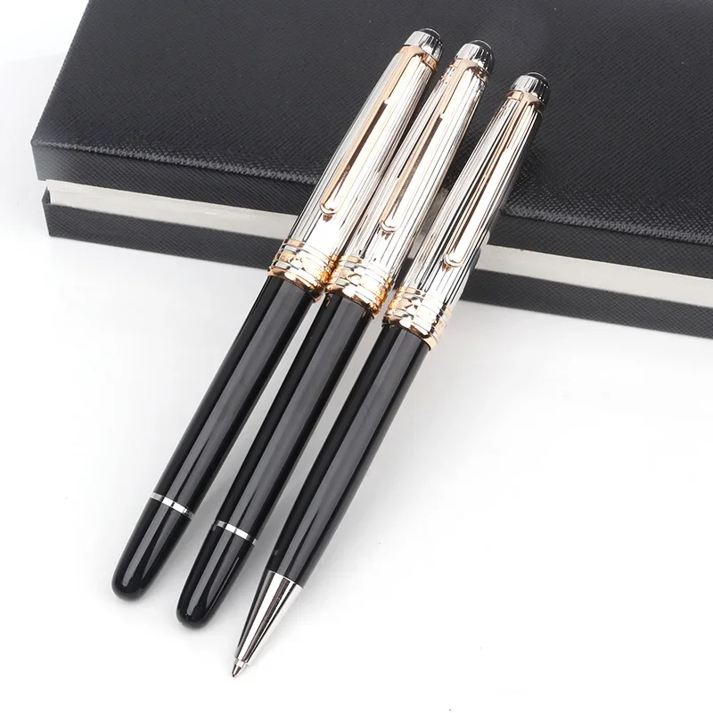 Best Monte MB Meisterstuck 163 Ballpoint Rollerball Fountain Pen Blance Luxury Business Writing Stationery Gift