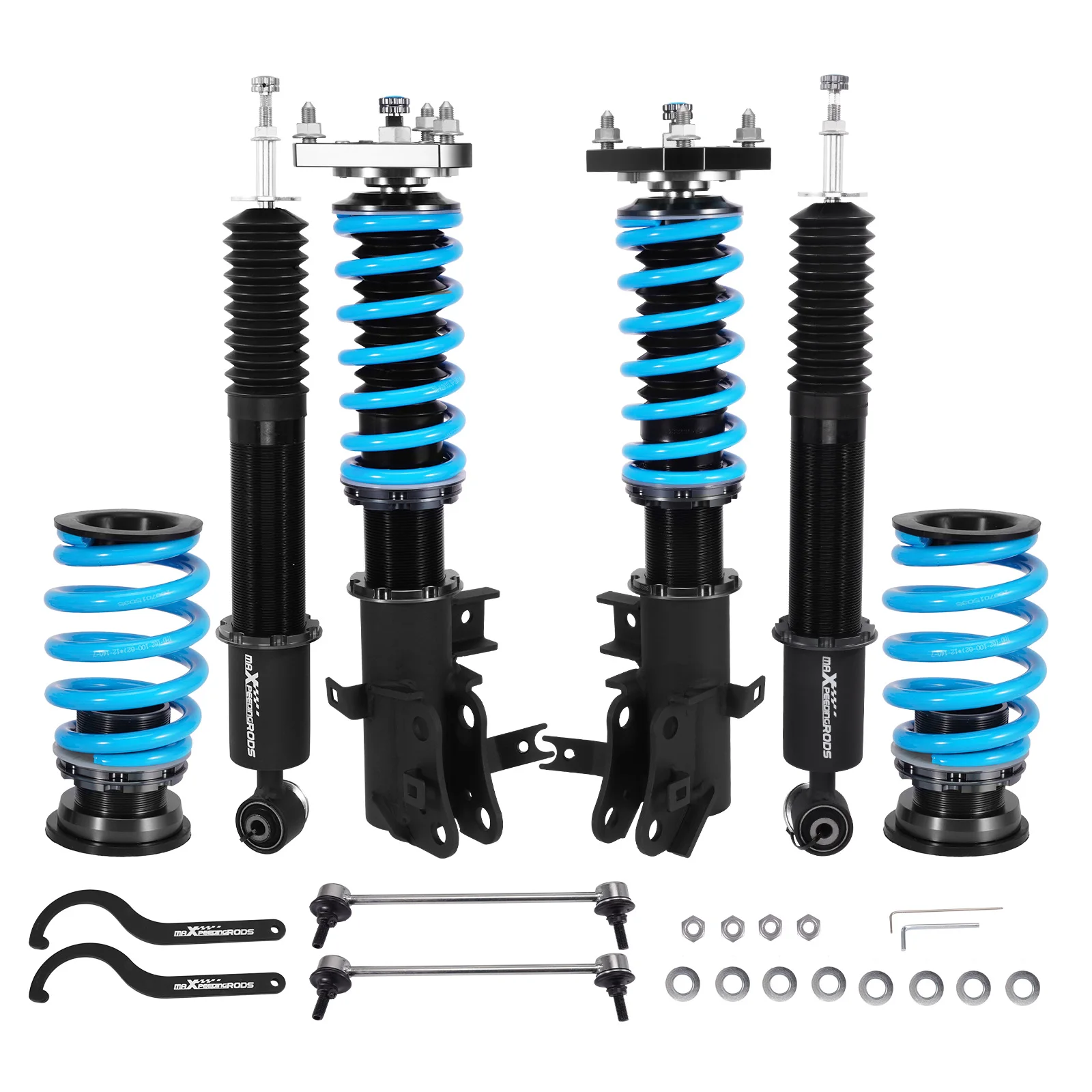 For New Front Rear Coilover Suspension Parts for 2012-2013 for for Si Camber Adjustable 24-Level Damping 25-75mm