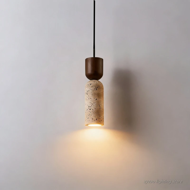 Japanese Wabi-sabi Style Bedroom Bedside Chandelier French-style Vintage Hotel And Homestay Atmosphere Creative And Individual