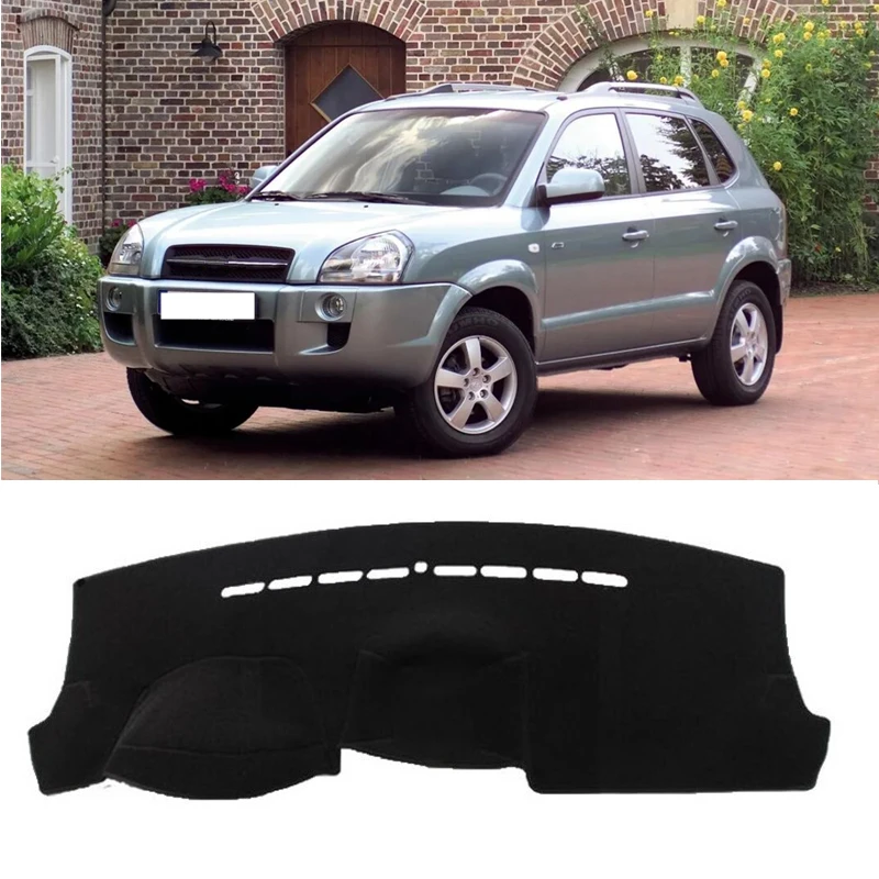 For Hyundai Tucson 2005 2006 2007 2008 2009 JM Dashboard Cover Pad Mat Dashmat Sun Visor Protect Carpet Cushion Car Accessories