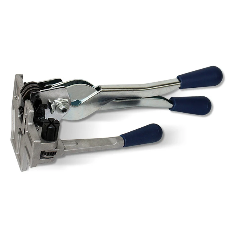 3‑in‑1 Manual Strapping Machine Tensioner Sealer Cutter Efficient All‑in‑one Banding Tool for 13‑18mm Width Poly Strap