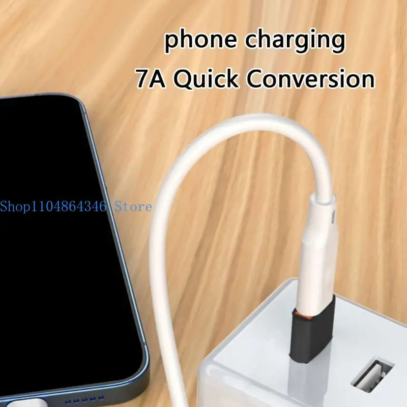 652F Quick Metal Type C Female To USB Male Adapter Highly speed Data Syncing Universal Compatibility Compactly Design