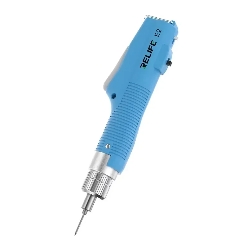 RELIFE E2 Torque Electric Screwdriver Set Multi-speed Adjustable Torque Electric Screwdriver for Mobile Phone Screw