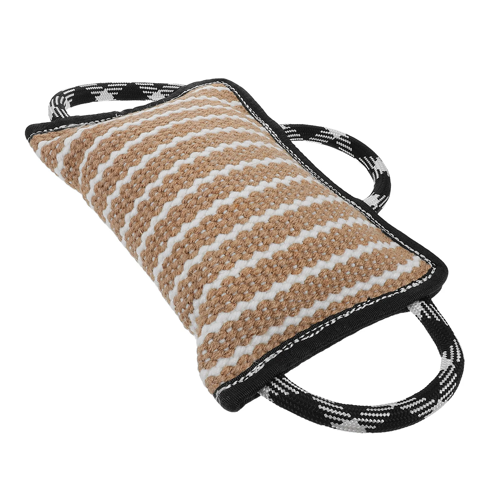 Durable Flax Bite Pillow Dog Training Improve Enjoyable Learning Experience Pets for Dogs Bite Pillow Flax