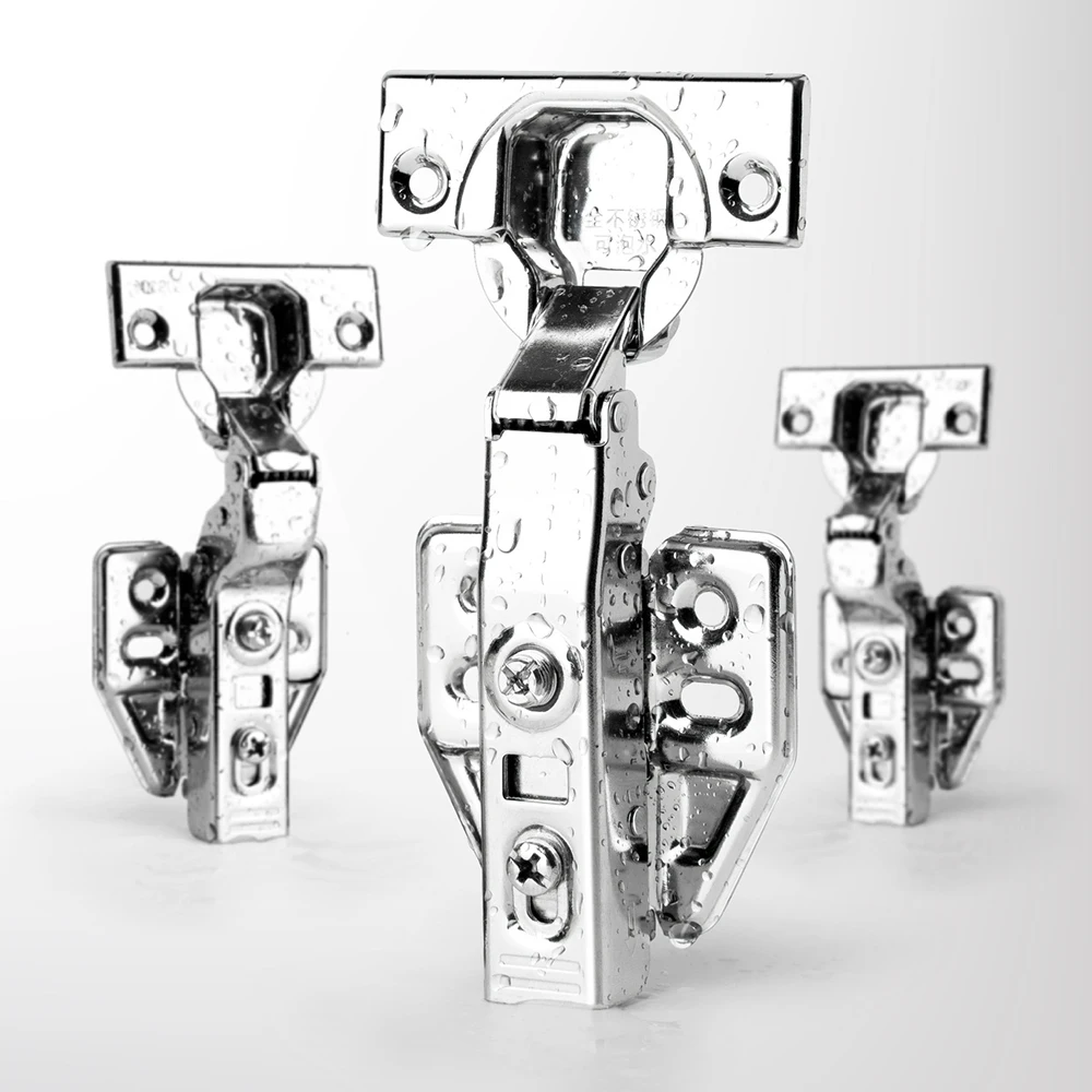 

Stainless Steel Thickened Hydraulic Damping Silent Cabinet Door Rustproof Waterproof Spring Furniture Hinge Door Hardware