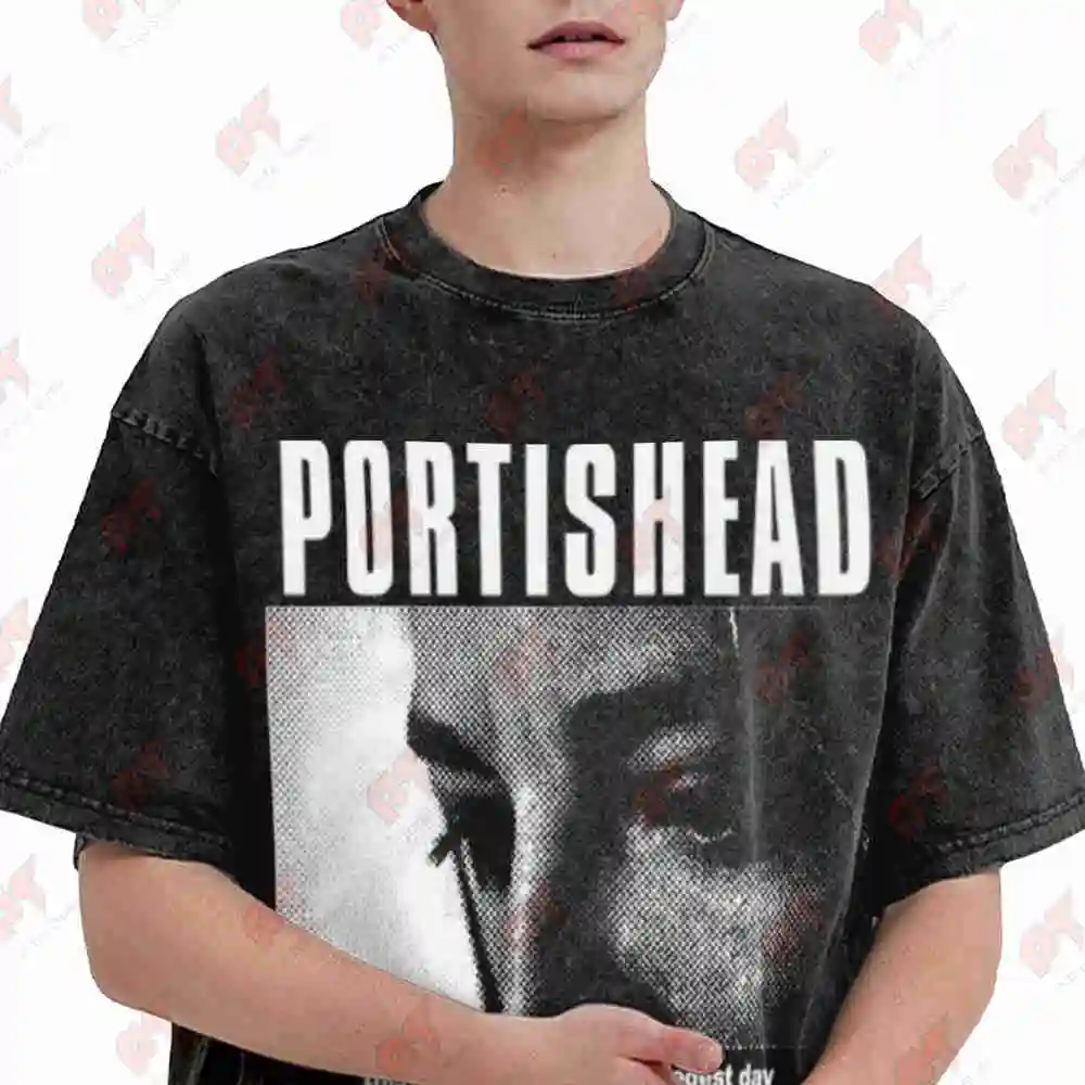 Portishead This Day Will Be Their Damnedest You Vintage Washed Tee Pure Cotton T-Shirt