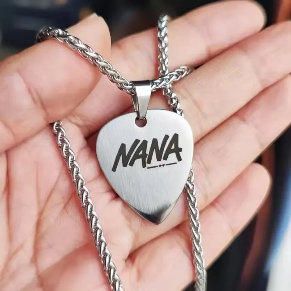 Anime NANA Oosaki Nana Cosplay Necklace Stainless Steel Laser