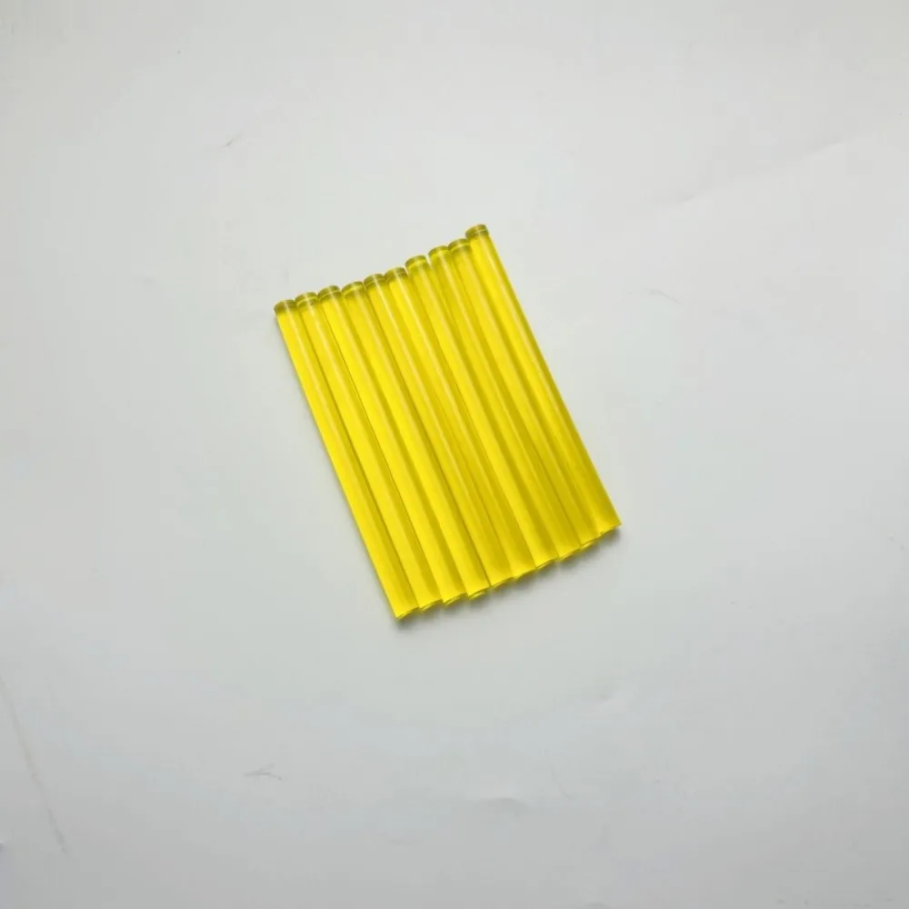 20Pcs/Lot Transparent Yellow Hot melt Glue stick Elastic force Rubber strip DIY Mermaid Tears