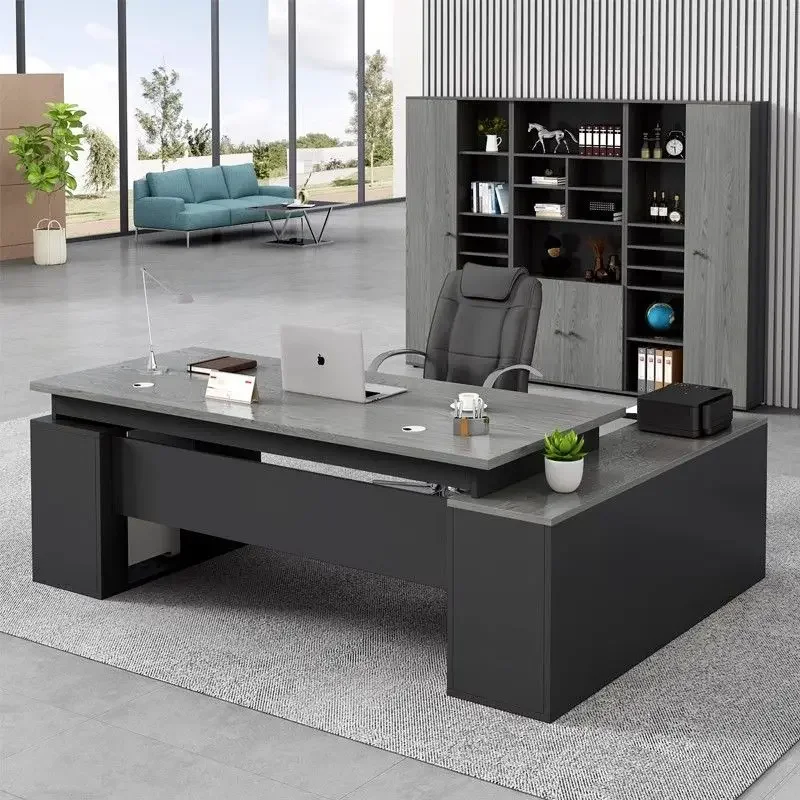

Corner Storage Office Desk Gaming Bedroom Luxury Drawers Laptop Office Desk Computer Home Mesa Ordenador Modern Furniture